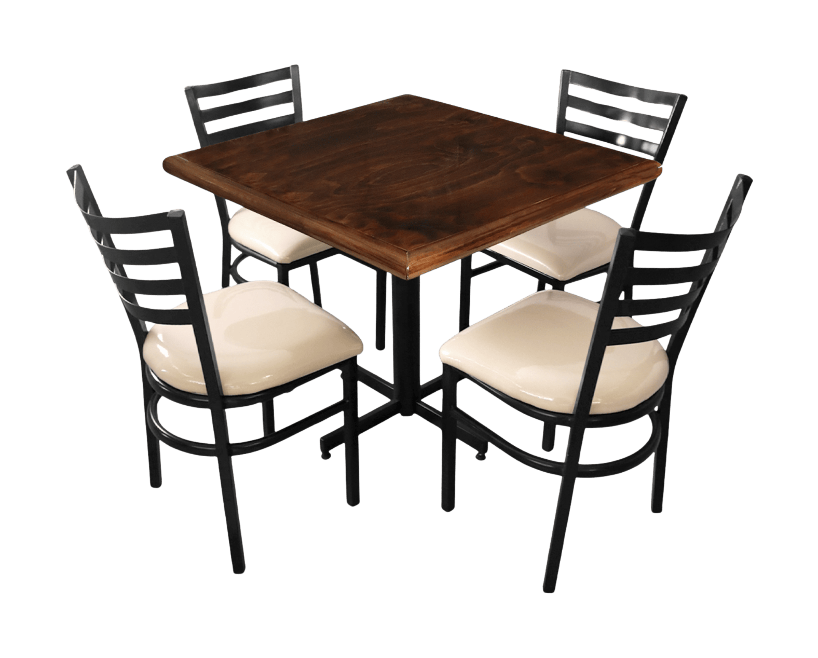 Silla industrial madera y metal — Josepja